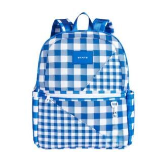 STATE  Kanes Checkered Travel Backpack